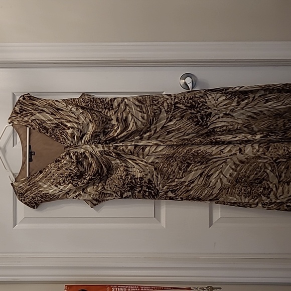 EVAN PICONE lined maxi dress - Picture 4 of 4